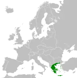 Locator map of the Hellenic Republic