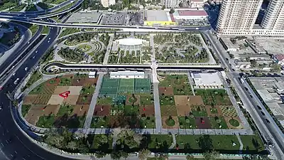 Park in Khatai district