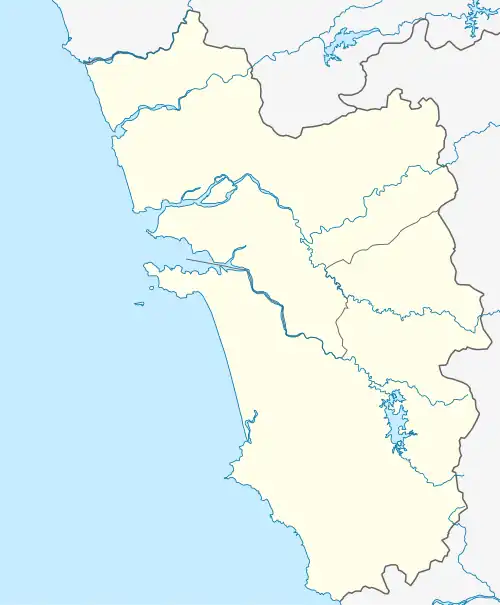 Canacona is located in Goa
