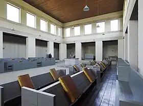 The 1967 St. Benedictusberg Abbey church by Hans van der Laan has plastic ratio proportions.