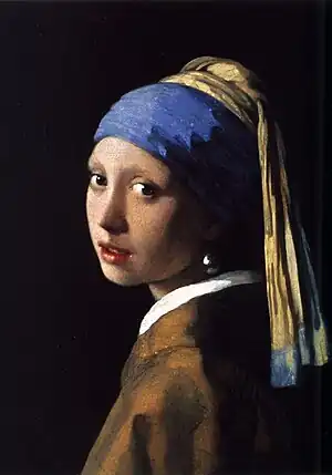 Johannes Vermeer, Girl with a Pearl Earring, c. 1665