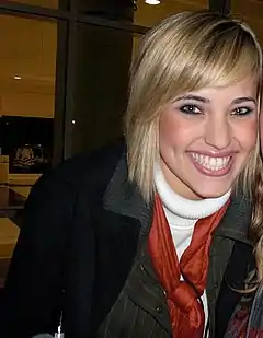 Payne at the So You Think You Can Dance tour in Green Bay, Wisconsin; October 18, 2008