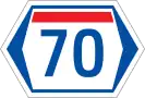 Seoul Special Metropolitan City Route 70 shield}}