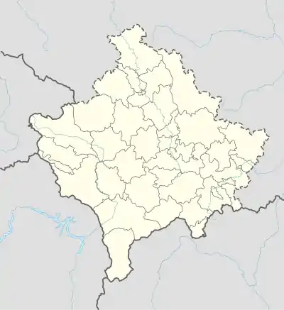 Dobrushta is located in Kosovo