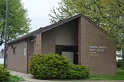 Post office at Lacarne