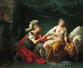 Alcibiades on his Knees Before his Mistress (c.1781)