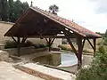 The restored wash-house or "Lavoir"