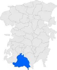 Map showing location within Berguedà