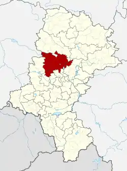 Location within the voivodeship