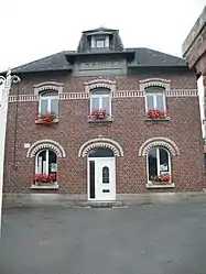 The town hall in Longavesnes