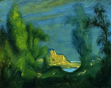 Nymphs Sleeping (1920), Smithsonian American Art Museum