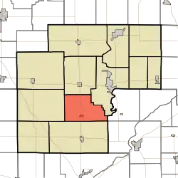 Location in White County