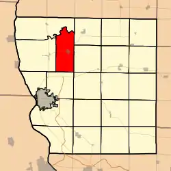 Location in Adams County