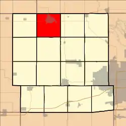Location in Dallas County
