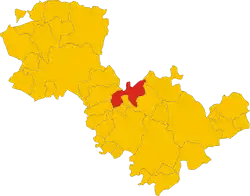 Avigliano Umbro within the Province of Terni
