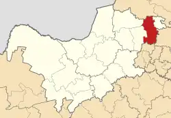Location in the North West