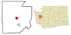 Location of Skokomish, Washington
