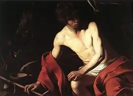 Caravaggio, John the Baptist (Galleria Nazionale d'Arte Antica)