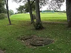 Millstones in Goldenhill Park