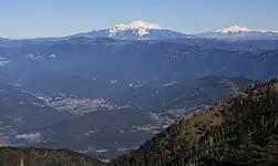 Mount Ontake and Mount Norikura