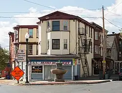 "MulDer Square" in Allison Hill (Mulberry St & Derry St.), prior to its planned renovation