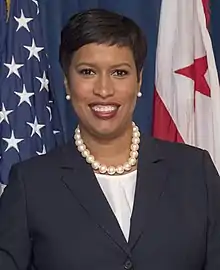 Mayor of the District of ColumbiaMuriel Bowserfrom Washington, D.C.(2015–present)