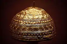 Gold Casco de Leiro, Galicia (Spain), 1400–1300 BC