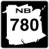 Route 780 marker