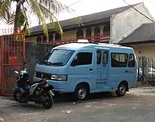 Image 59Minibus vehicle from Suzuki Carry used as public transportation in Indonesia (from Minibus)