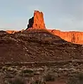 The north butte