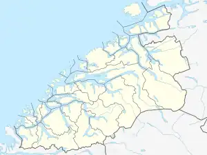 Tafjorden is located in Møre og Romsdal