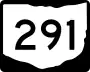 State Route 291 marker
