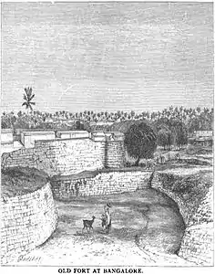 Old Fort at Bangalore (MacLeod, p.&nbsp;144, 1871)