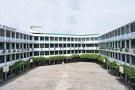 Don Bosco School Quadrangle Pre-Skyroof (2015)