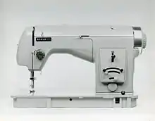 Super-automatic sewing machine model 1102 designed by Marco Zanuso (Fratelli Borletti)