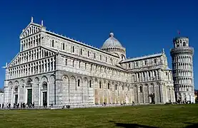 Leaning Tower of Pisa and Pisa Cathedral