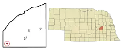 Location of Polk, Nebraska