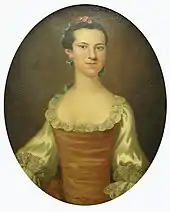 Portrait of Elizabeth Willing as an adolescent girl