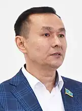 Mazhilis MP and QKHP parliamentary leaderAiqyn Qongyrov