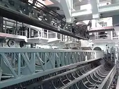 RIM-8 Talos magazine racks in USS Little Rock