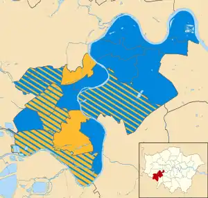 Richmond upon Thames 2014 results map