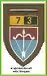 SADF 7 Division 73 Brigade 6 Light Anti Aircraft Flash