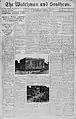 "Corner Stone Laid," Watchmen and Southron, June 26, 1907, p.&nbsp;1