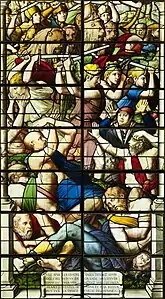 Detail of Bay 1: The Exterminating Angels