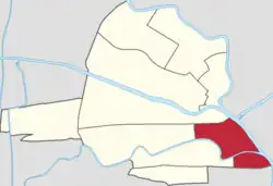 Location of Santiaoshi Subdistrict in Hongqiao District