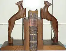 Bookends by René van Dievoet (1944).