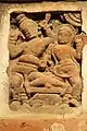 Terracotta panel in Shiva Durga temple