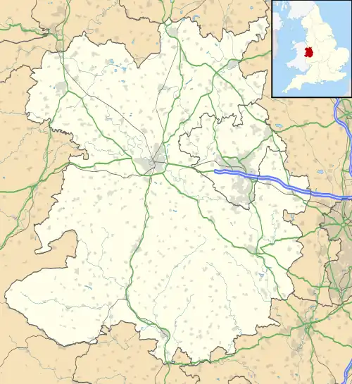 Buildwas is located in Shropshire