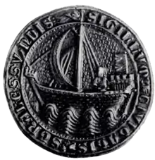 Seal of Stralsund (1329)