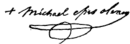 Michael Portier's signature